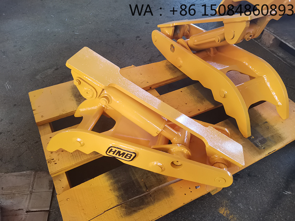 Mini Excavator - ミニショベル油圧ブレーカー搭載サム、建設用卸売バケットサムアクセサリー