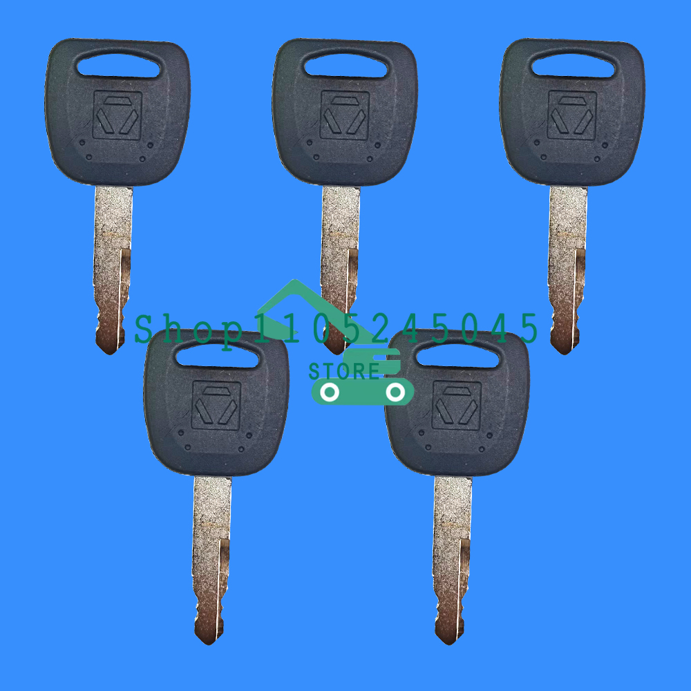 Heavy Equipment Xcmg - 1/5/10 個の新しいスターターキー XCMG 掘削機および重機用イグニッションキー 801503883-1 高品質