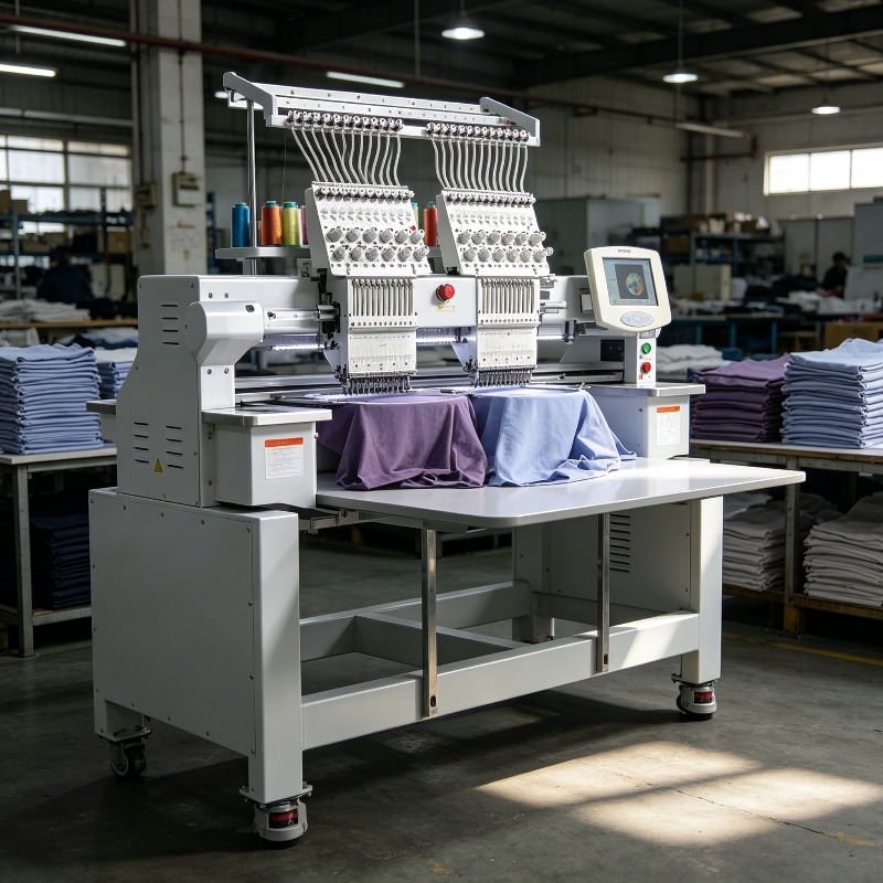 Heavy Equipment Manufacturers - 業務用高速刺繍機 マルチヘッド 2/4/6/8ヘッド ヘビーデューティー 業務用生産設備 ソーシングメーカー