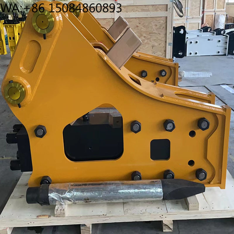 Mini Excavator - プライベートブランド油圧式ロックブレーカーハンマー、カスタムロゴ入りミニショベルアタッチメント（小規模建設解体工事用）