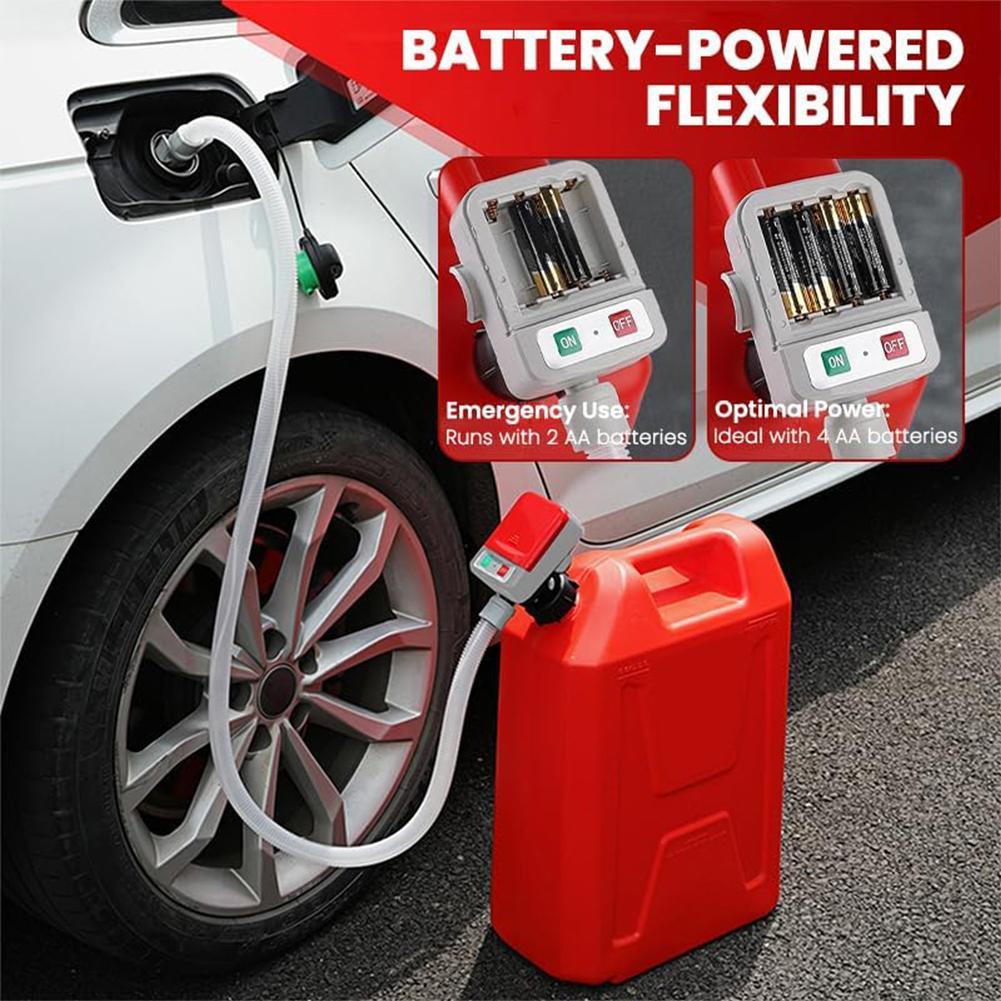 Diesel Water Pump - 電動燃料ポンプ 自動停止センサー 漏れ防止ホース ガソリン ディーゼル 電動オイルポンプ