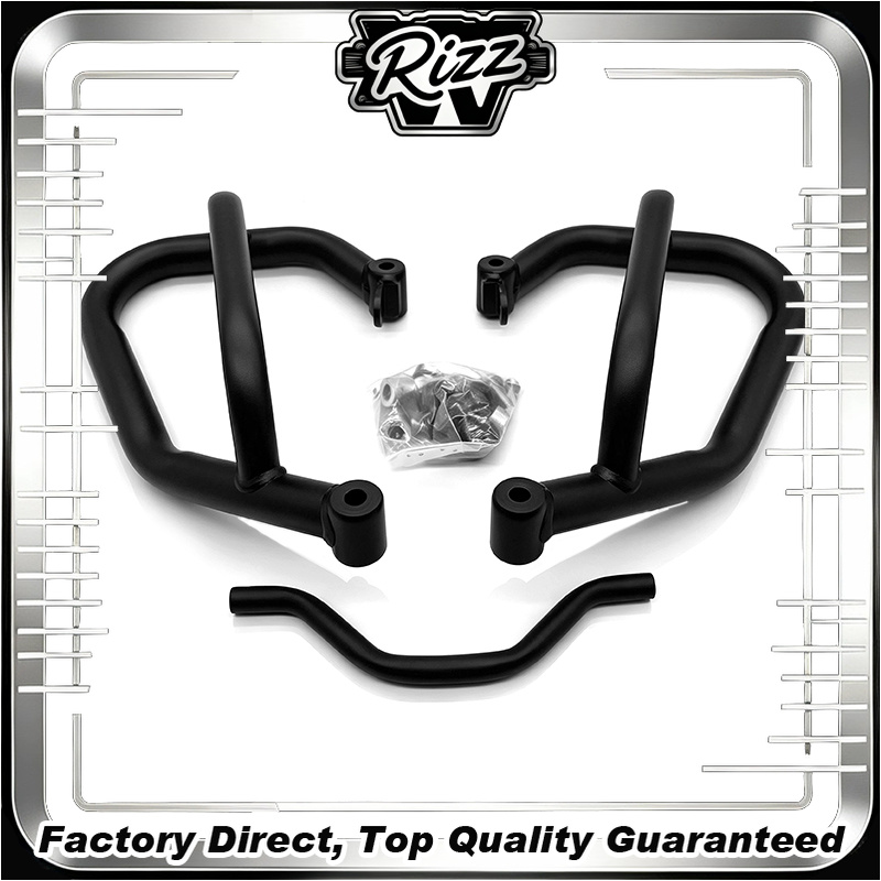 Heavy Equipment Manufacturers - オートバイ機器部品バンパークラッシュバー保護装置保護ガードヘビーデューティアクセサリーベンダダークフラッグ 500 に適合