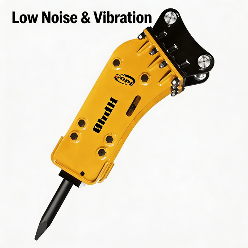 Mini Excavator - SB40バックホー油圧式ロックブレーカーハンマー、ミニショベル用アタッチメント、コンクリート解体、採石場破砕、交換部品用