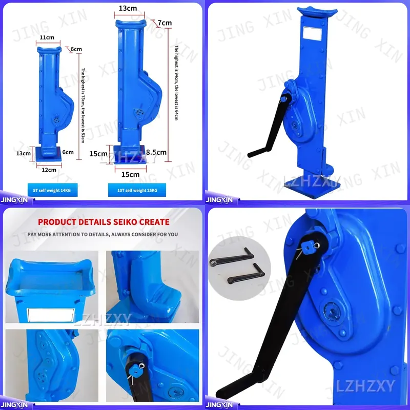 Heavy Equipment Repair Manuals - 20トン爪式油圧ジャッキ、手動リフティングツール、修理用フックジャッキ、ストローク320mm、ヘビーデューティーフロアジャッキ、カーリフト機器