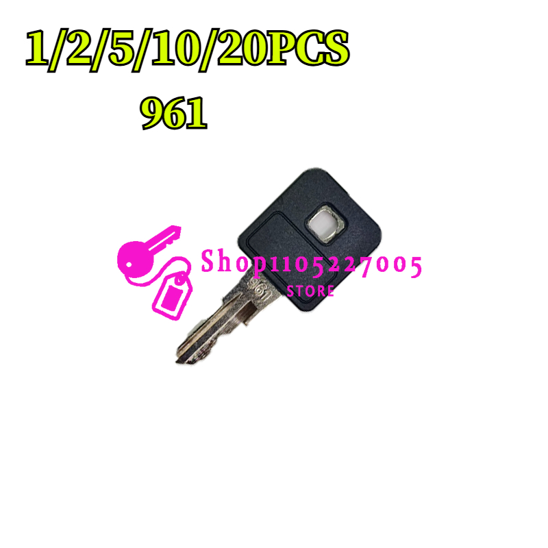 Heavy Equipment Trencher - 1/2/5/10/20個入り 961 イグニッションキー 214-961 214961 交換用キー