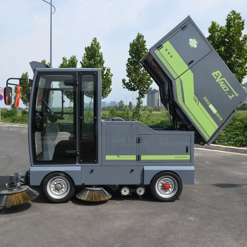 Heavy Equipment Logistics - 物流パークの清掃用カスタムライドオン式産業用乾湿両用バキュームフロアスウィーパー（高耐久清掃機器）