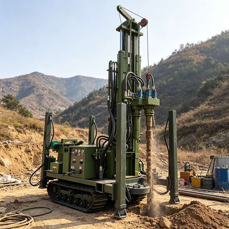 HR-200C 200mクローラ搭載ディーゼルDTH水井戸掘 - Diesel Water Pump のレビューと価格