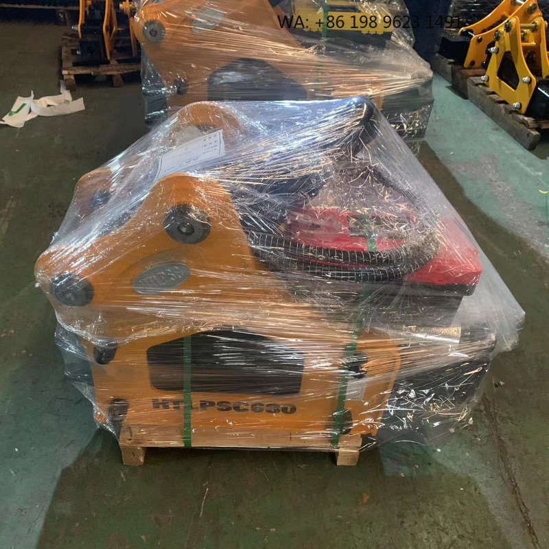 三角形サイド油圧式ロックブレーカー 耐久性のある石材破壊部品 - Mini Excavator のレビューと価格