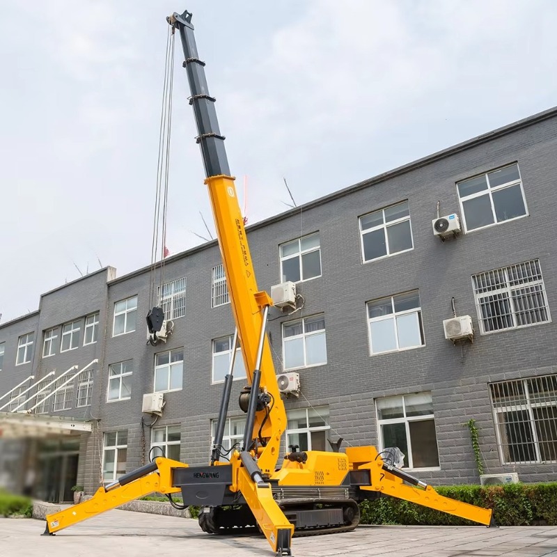 ミニスパイダークレーン コンパクト電動油圧機械 リモコン式ヘ - Heavy Equipment Lifting のレビューと価格