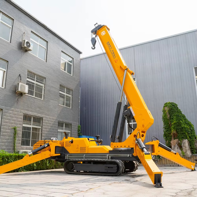 ミニスパイダークレーン コンパクト電動油圧機械 リモコン式ヘ - Heavy Equipment Lifting のレビューと価格