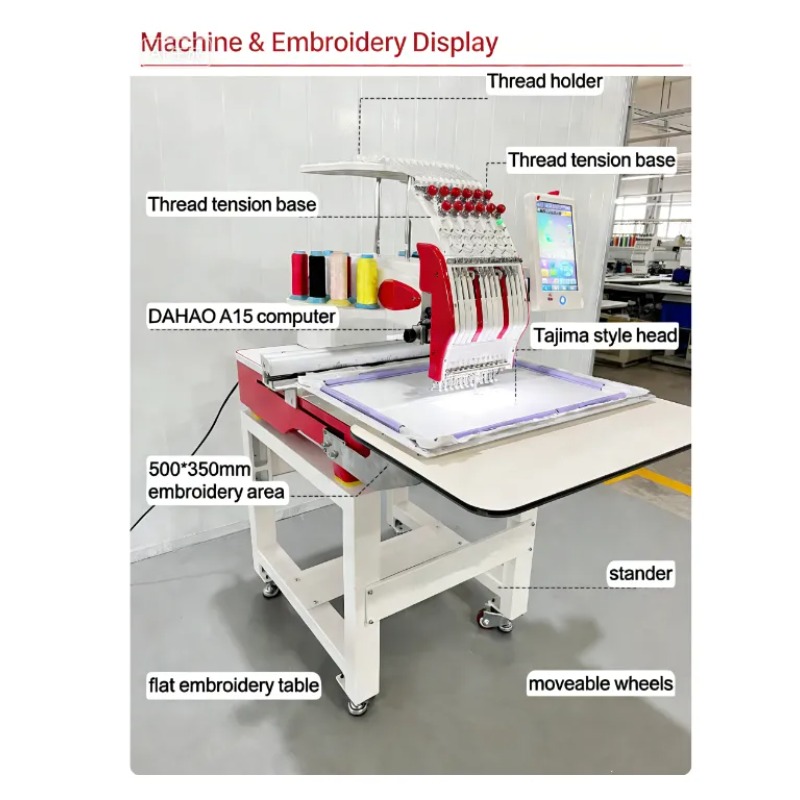業務用高速刺繍機 マルチヘッド 2/4/6/8ヘッド ヘビー - Heavy Equipment Manufacturers のレビューと価格