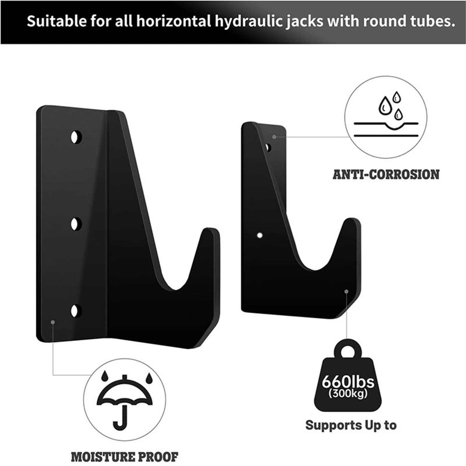 フロアジャッキスタビライザーツールラック壁掛けホルダー頑丈な - Hydraulic Floor Jack のレビューと価格