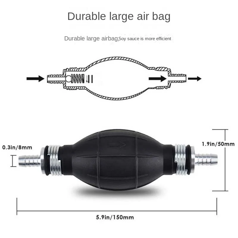 2メートルの長さで使いやすい手動式ガソリン・オイルポンプ。車 - Diesel Water Pump のレビューと価格
