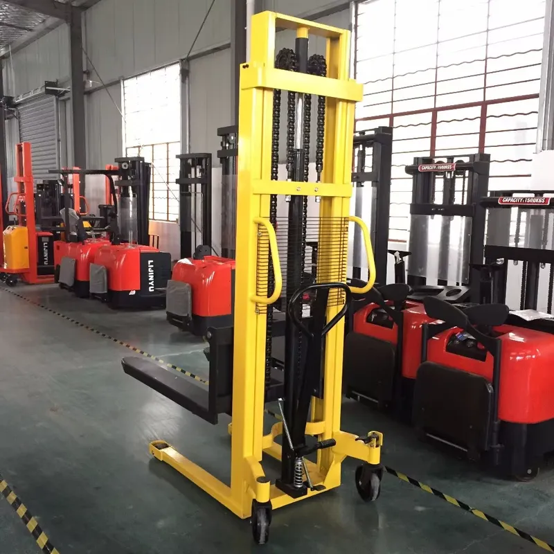 手動フォークリフトスタッカー 貨物運搬機器 ハンドパレットト - Heavy Equipment Logistics のレビューと価格