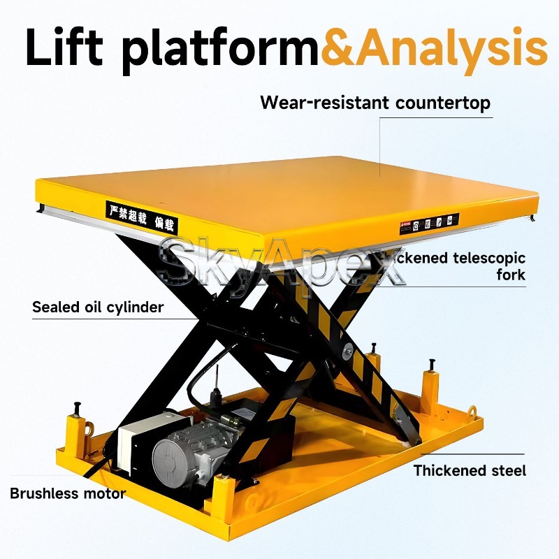 ステージ昇降用ヘビーデューティー固定式シザーリフトテーブル、 - Heavy Equipment Lifting のレビューと価格