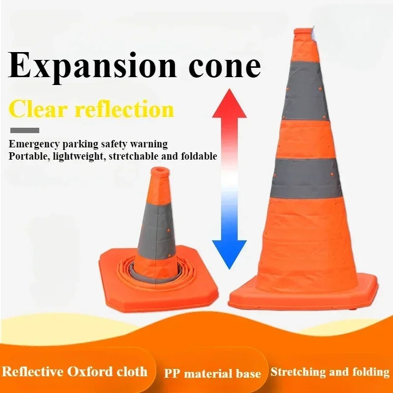 折りたたみ式交通反射安全コーン 30/45/70 センチメー - Road Traffic Cone のレビューと価格