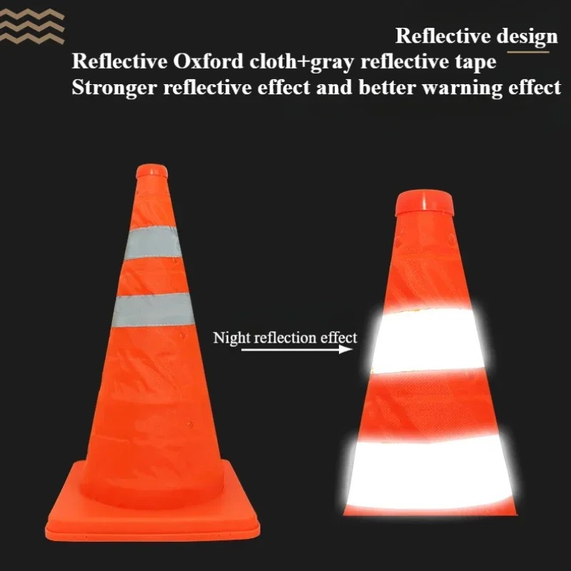 折りたたみ式交通反射安全コーン 30/45/70 センチメー - Road Traffic Cone のレビューと価格