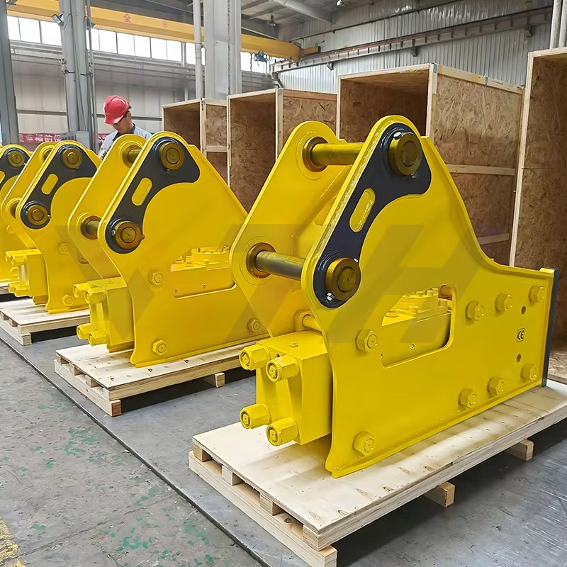 小型油圧ロックハンマーブレーカー、標準SB05 SB10 S - Mini Excavator のレビューと価格