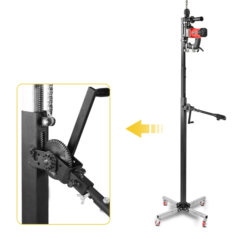 電動ハンマーリフトスタンド油圧伸縮式強化ブラケット天井穴あけ - Hydraulic Floor Jack のレビューと価格