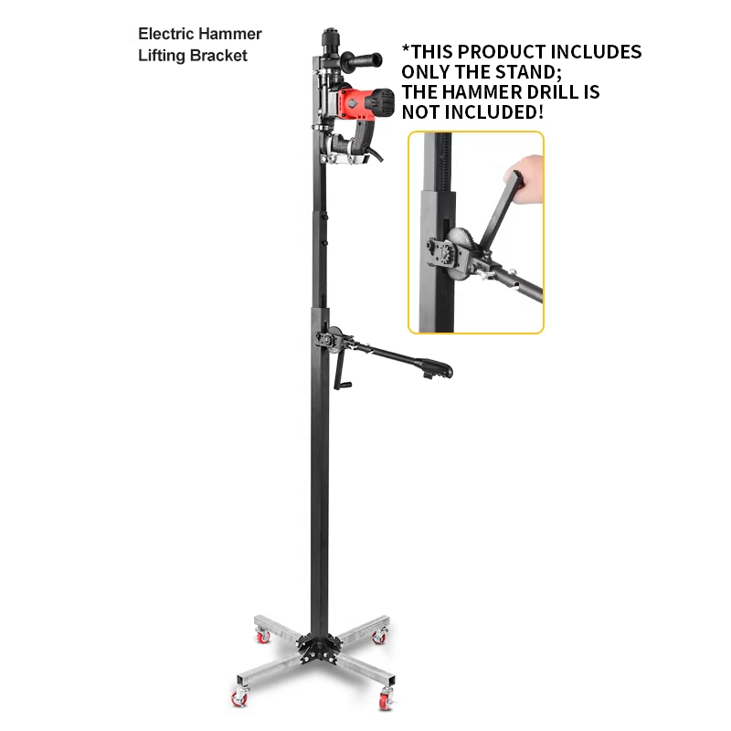 電動ハンマーリフトスタンド油圧伸縮式強化ブラケット天井穴あけ - Hydraulic Floor Jack のレビューと価格