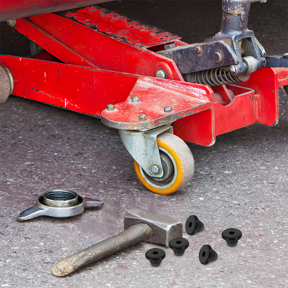 15個入りゴム製オイルプラグ 水平油圧ジャッキ オイルフィラ - Hydraulic Floor Jack のレビューと価格