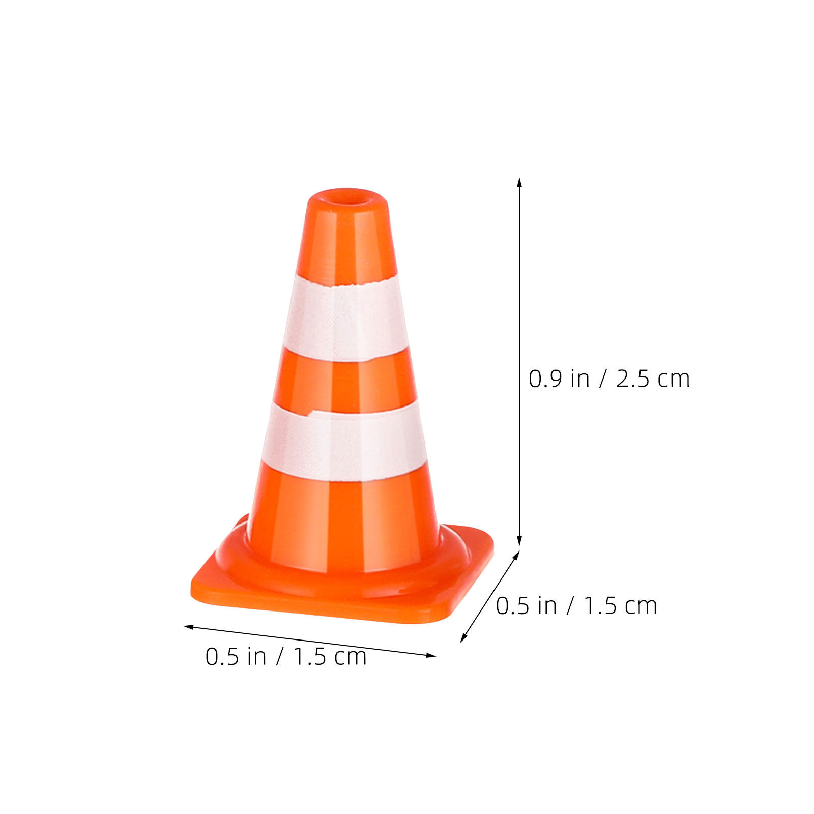 48個入り ミニオレンジ色の交通コーン 軽量プラスチック製  - Road Traffic Cone のレビューと価格