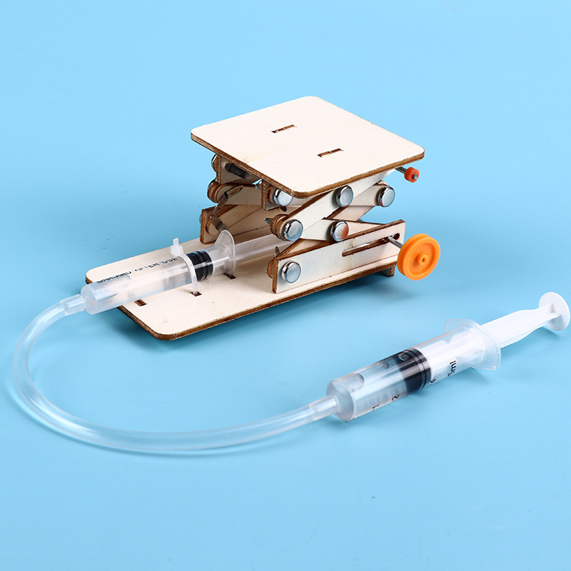 1 個 DIY 油圧実験リフト子供の科学おもちゃパズル ST - Hydraulic Floor Jack のレビューと価格
