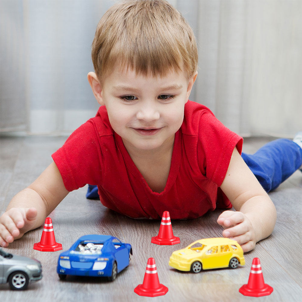24個入りミニトラフィックコーン 赤色PP素材 コンパクトサ - Road Traffic Cone のレビューと価格