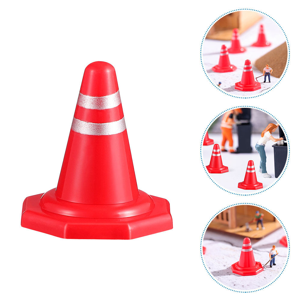24個入りミニトラフィックコーン 赤色PP素材 コンパクトサ - Road Traffic Cone のレビューと価格