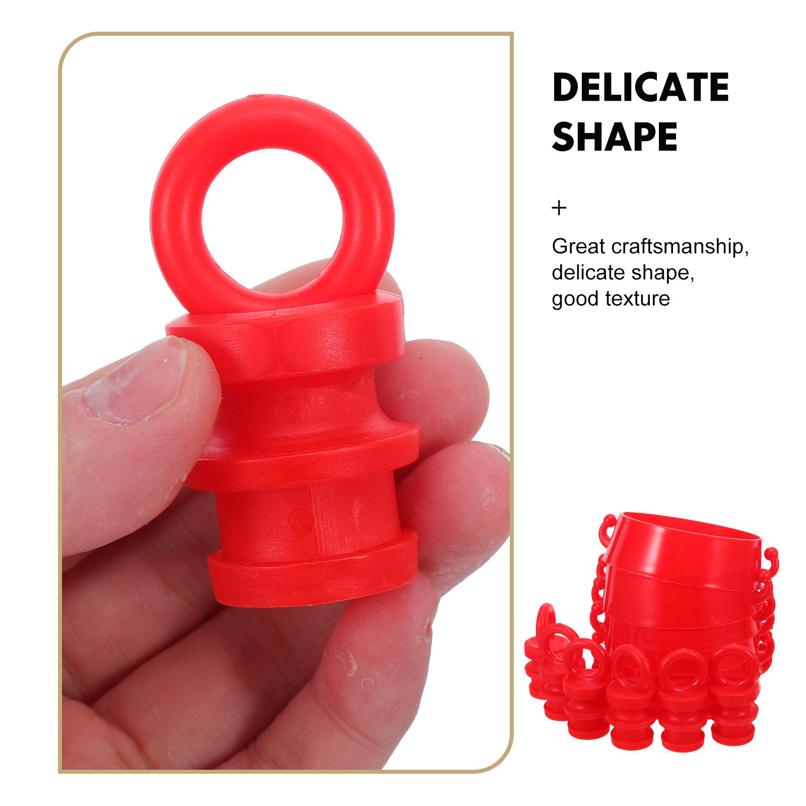 1セットのプラスチック製コーンチェーンコネクターキット。建設 - Road Traffic Cone のレビューと価格
