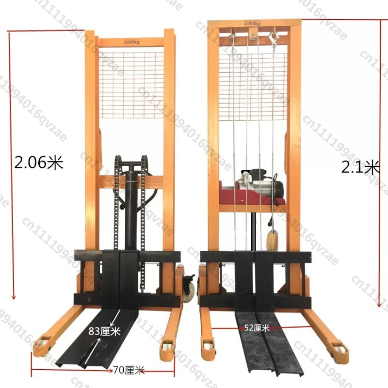 手動電動油圧フォークリフト 1トン 2トン リフティングスタ - Hydraulic Floor Jack のレビューと価格