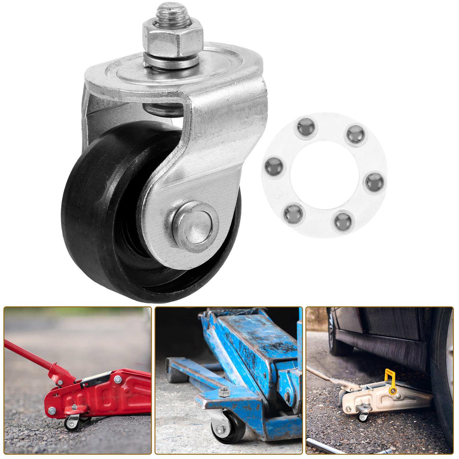 交換用キャスターホイール 2 トンフロアジャッキ用 ヘビーデ - Hydraulic Floor Jack のレビューと価格
