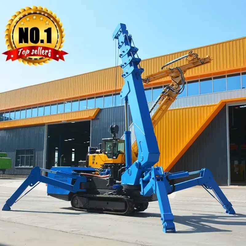8T油圧スパイダークレーンヘビーデューティーミニクローラーク - Heavy Equipment Lifting のレビューと価格