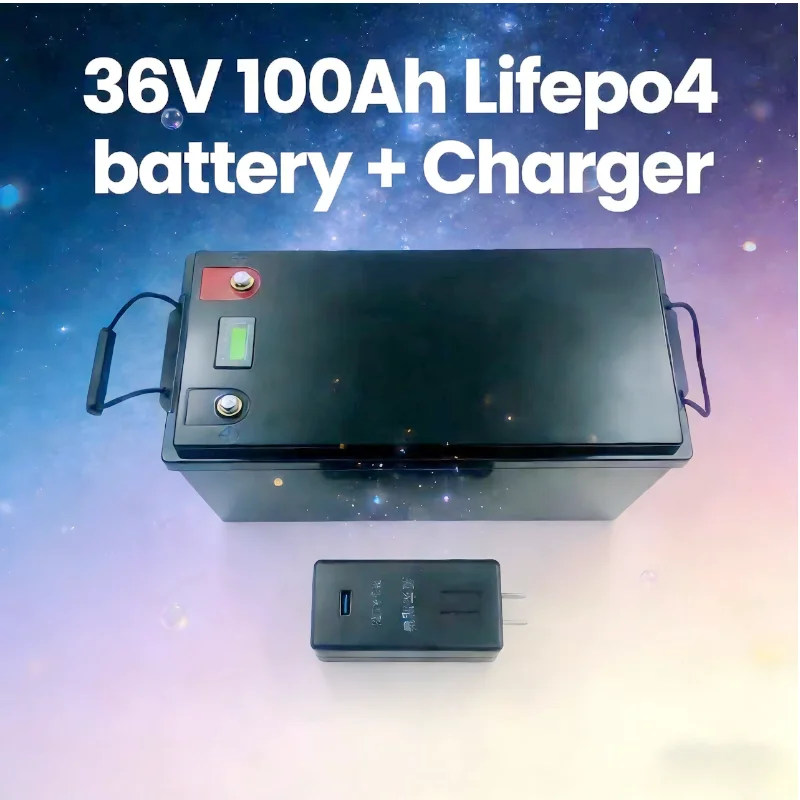 36V 100Ah LiFePO4 バッテリーキット、長寿命 - Heavy Equipment Bundle のレビューと価格