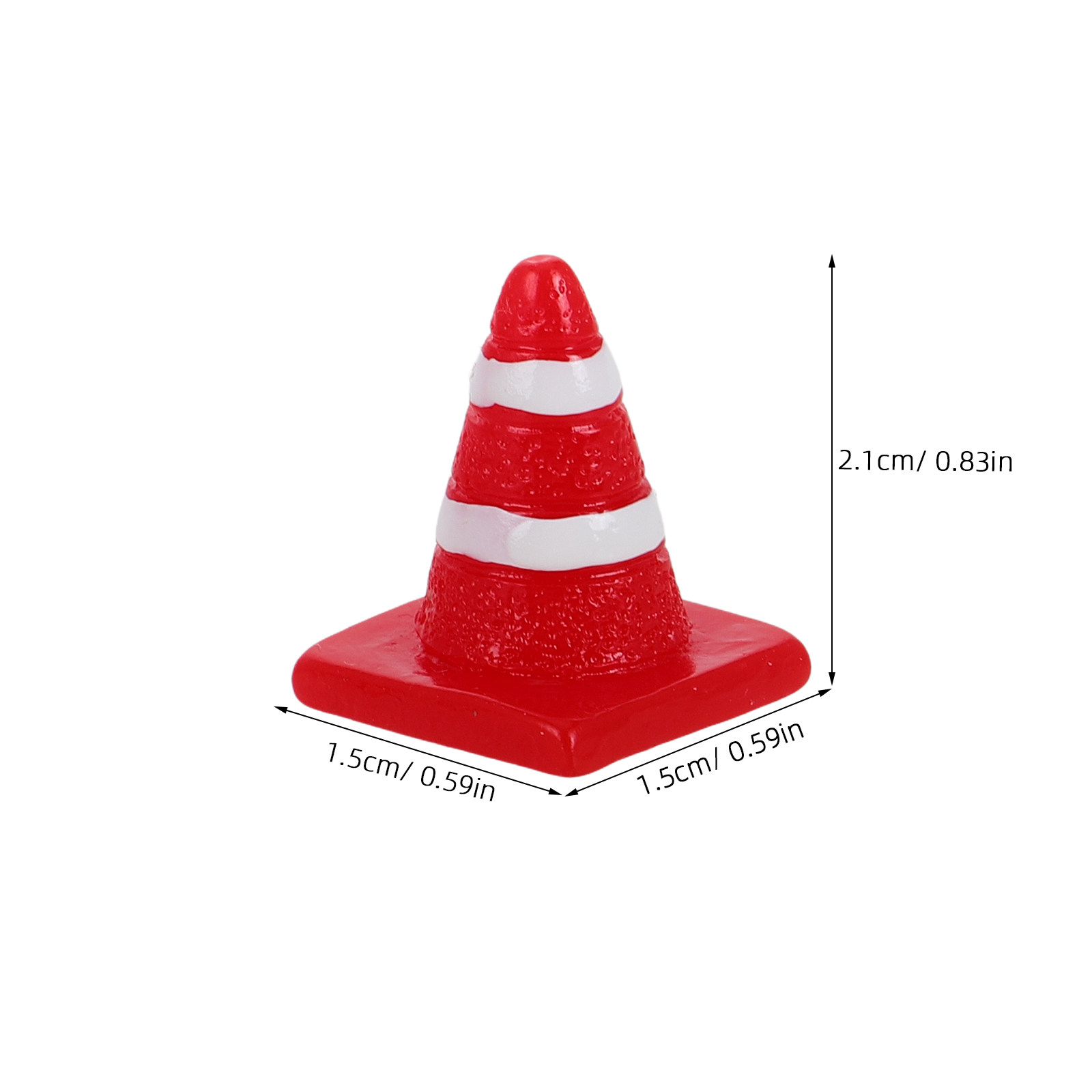 20個入り ミニチュア建設用コーン 樹脂製 小さな安全標識  - Road Traffic Cone のレビューと価格